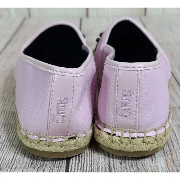Circus By Sam Edelman Linda Espadrilles Women's US 7 Pink Black Rhinestones - Picture 7 of 10